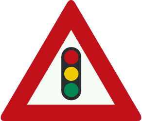 Traffic light ahead